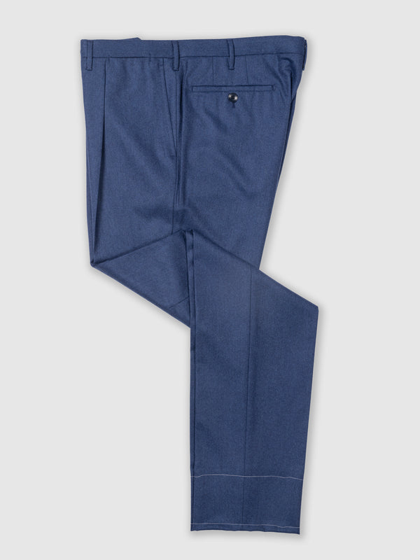Rota Winter Blue Lightweight Flannel Trousers