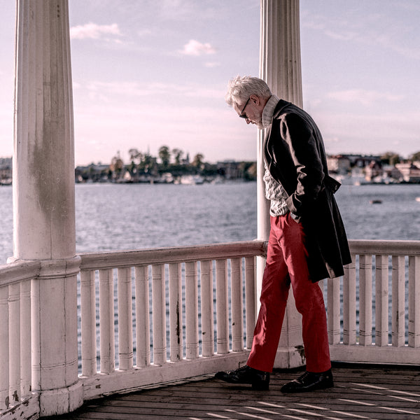 Rota Winter Bordeaux Corduroy Medium Wale Trousers