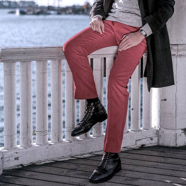 Rota Winter Bordeaux Corduroy Medium Wale Trousers