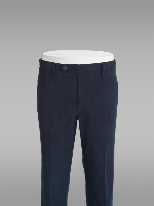 Rota Winter Dark blue cotton elastan trousers