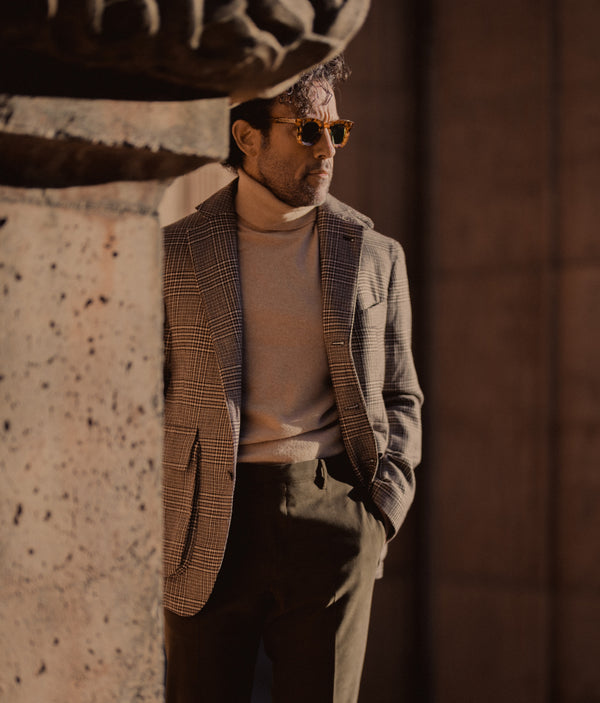 Rota Winter Dark Mud Cotton Elastan Trousers