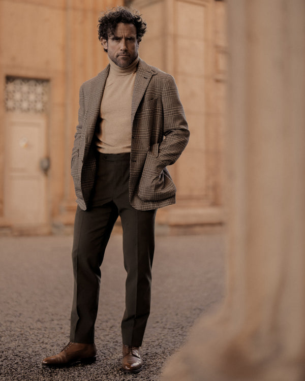 Rota Winter Dark Mud Cotton Elastan Trousers