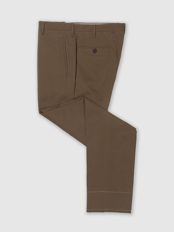 Rota Winter Dark Mud Cotton Elastan Trousers