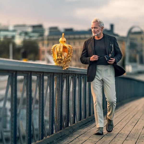 Rota Winter Ivory Flannel Trousers