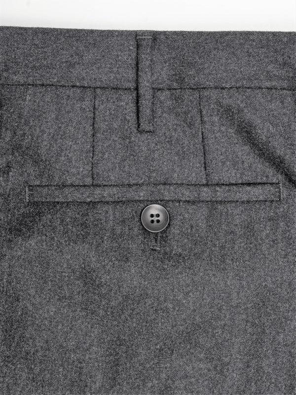 Rota Winter Medium Grey Flannel Trousers-2pleats