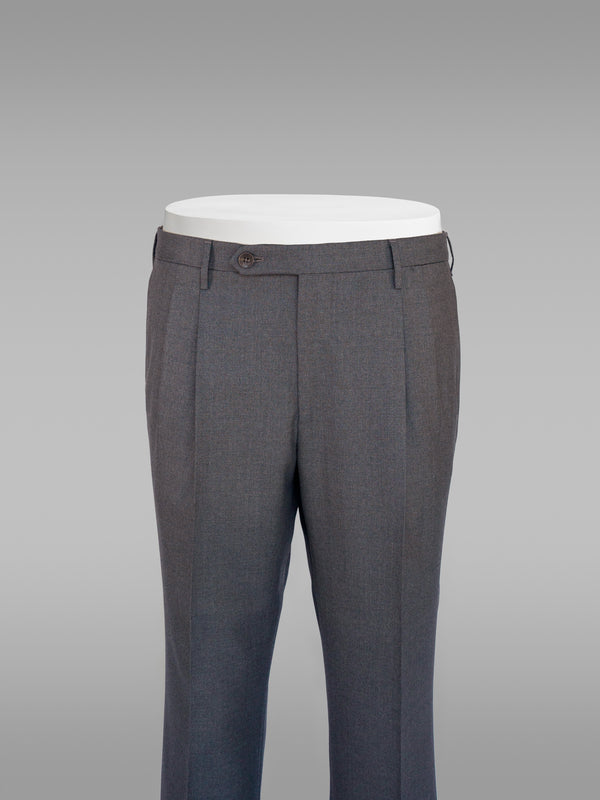 Rota Winter Milano medium grey wool trousers