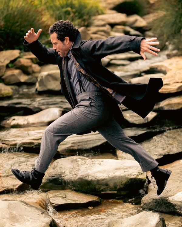 Rota Winter New York Flannel Wool Trousers