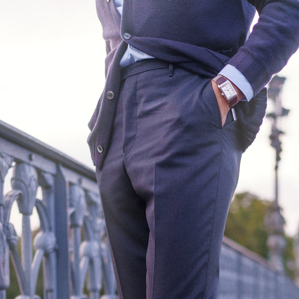 Rota Winter Roma Dark Grey Wool Trouser