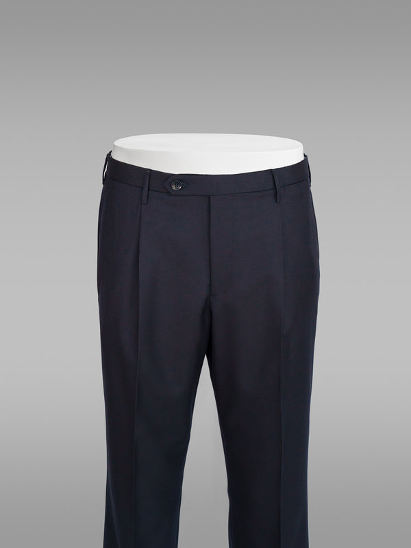 Rota Winter Venezia dark blue wool trousers