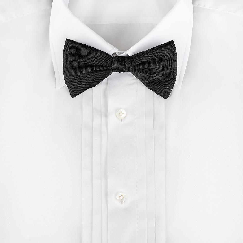 Rubinacci Camicia Da Smoking In Cotone Bianca Con Plisse'