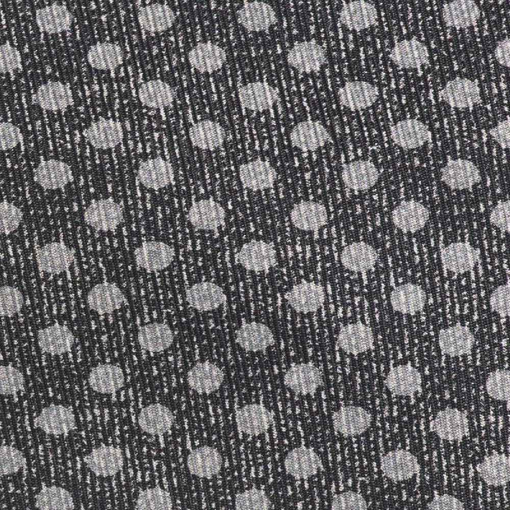 Rubinacci Cravatta In Twill Di Seta Con Stampa Pois Grigio