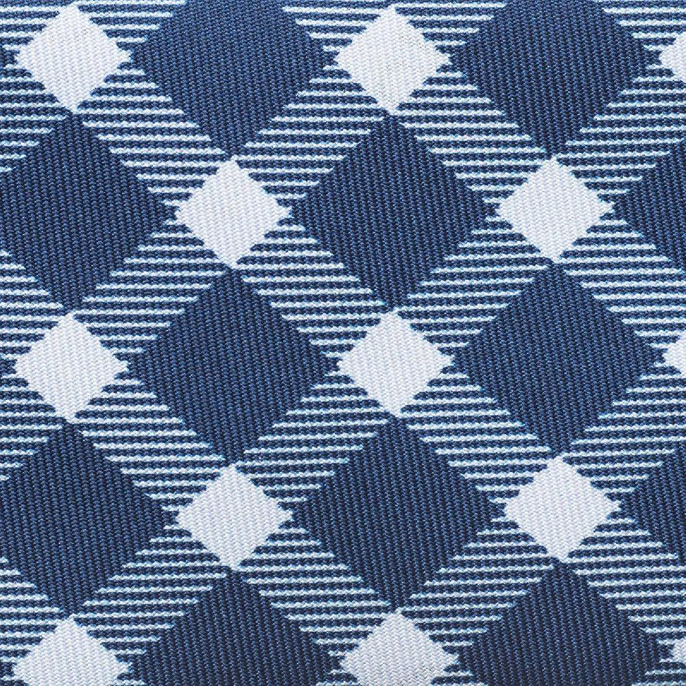 Rubinacci Cravatta In Twill Di Seta Con Stampa Quadri Petrolio