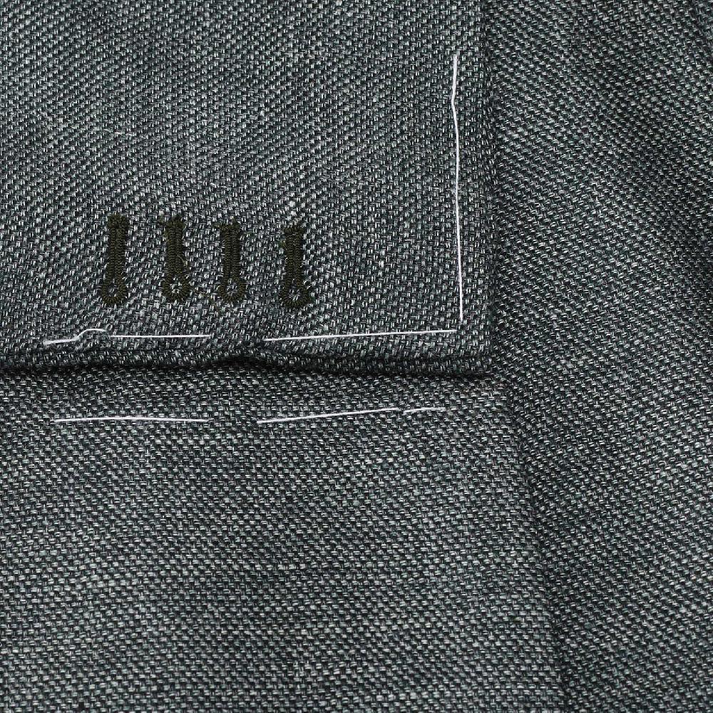 Rubinacci Giacca In Lino E Lana Super Leggera Verde