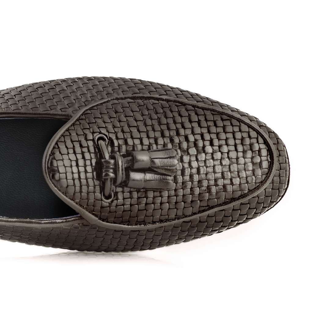 Rubinacci Marphy Intreccio Testa Di Moro Con Nappine