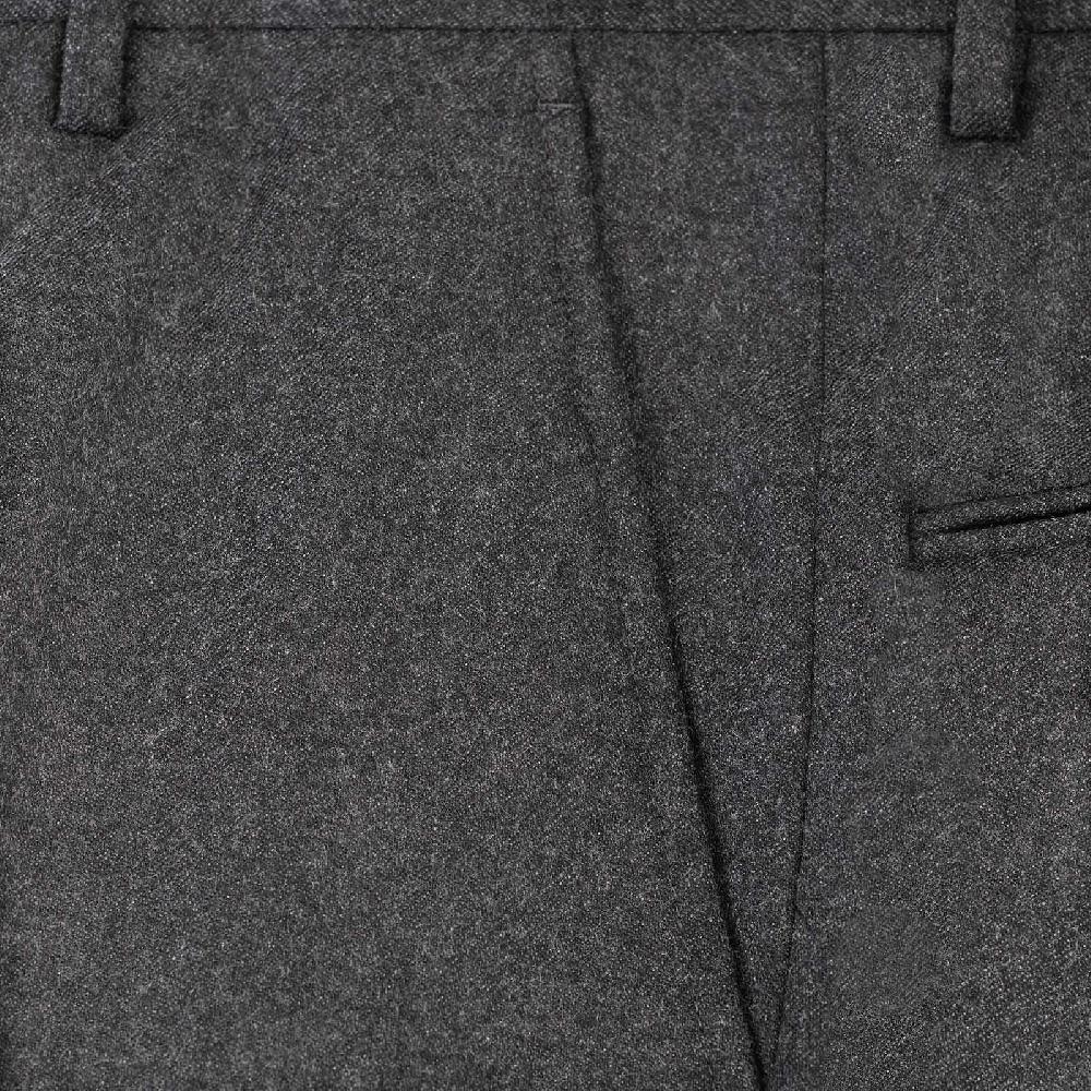 Rubinacci Pantalone Casual In Flanella Grigio Scuro