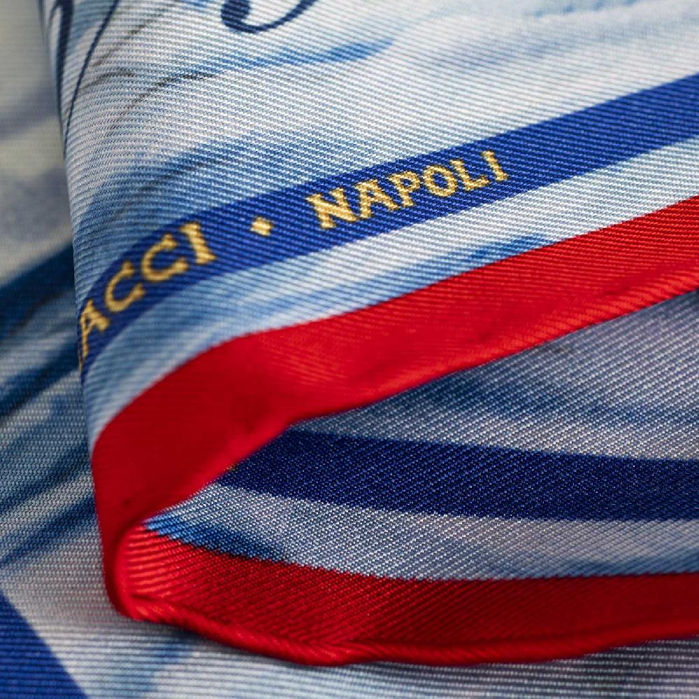 Rubinacci Pochette Match Race American Magic Team Bluette