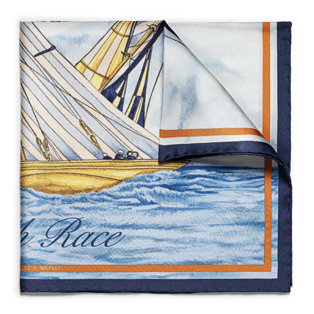 Rubinacci Pochette Match Race The Netherland Team Arancio