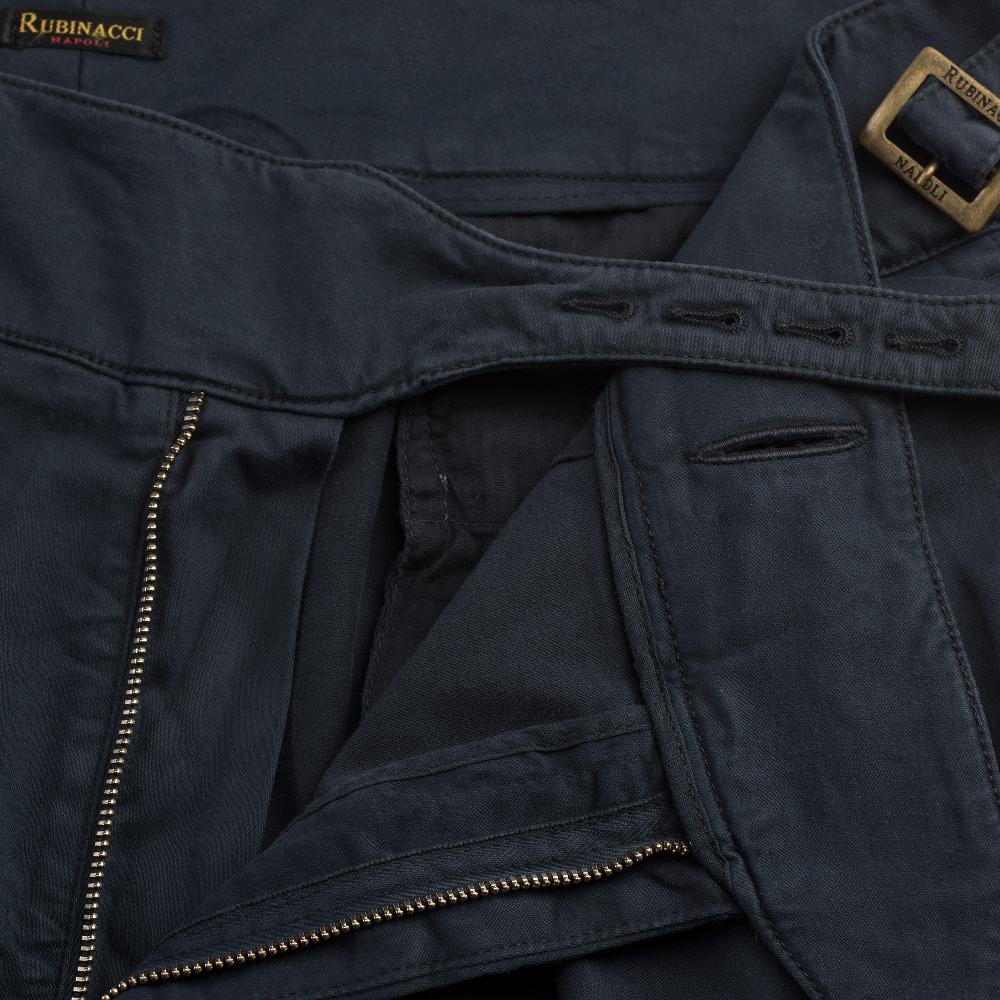 Rubinacci Bermuda Manny Blu Navy