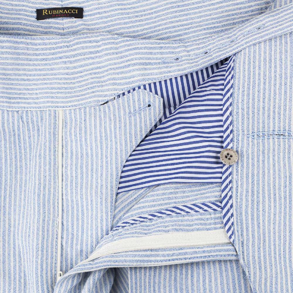 Rubinacci Bermuda Manny Rigato Azzurro