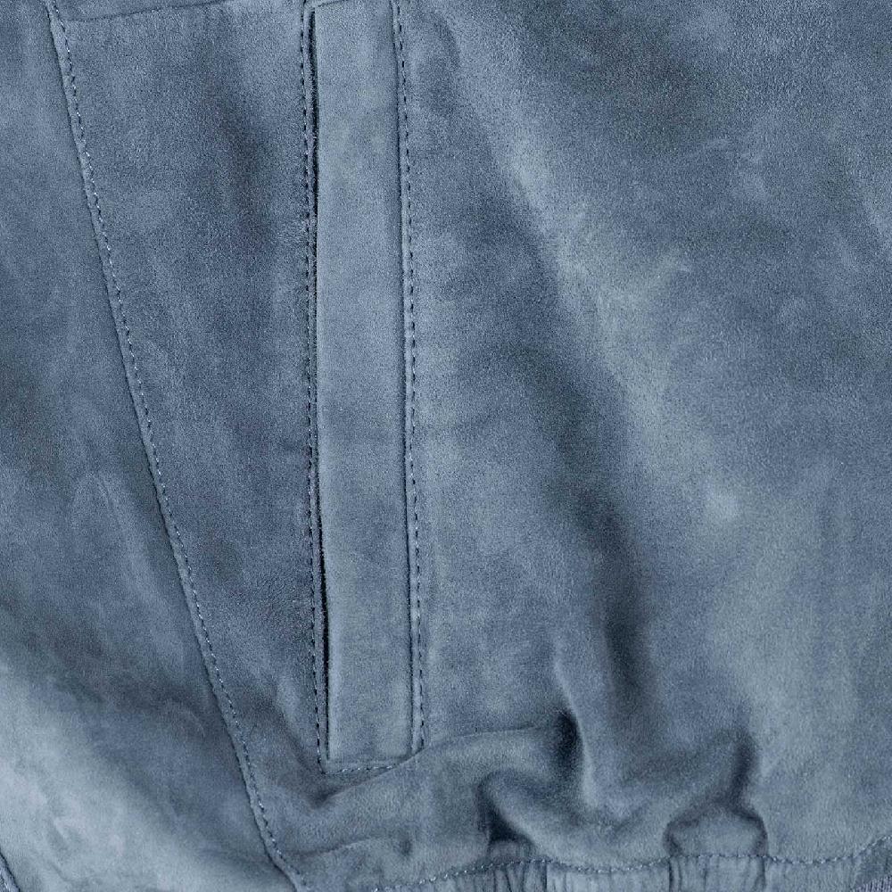 Rubinacci Bomber In Camoscio Avion