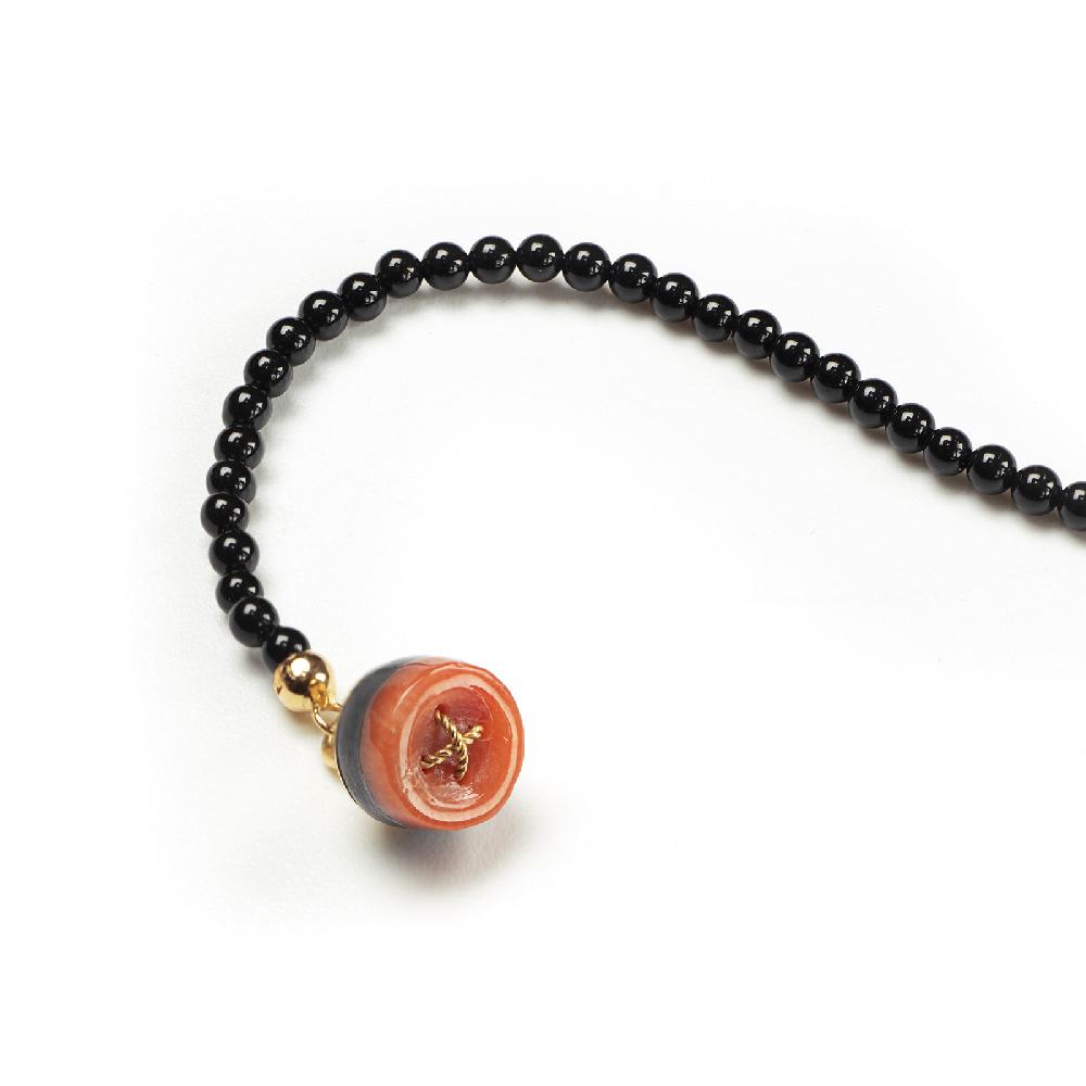 Rubinacci Bottone Da Bavero Ruby In Onice