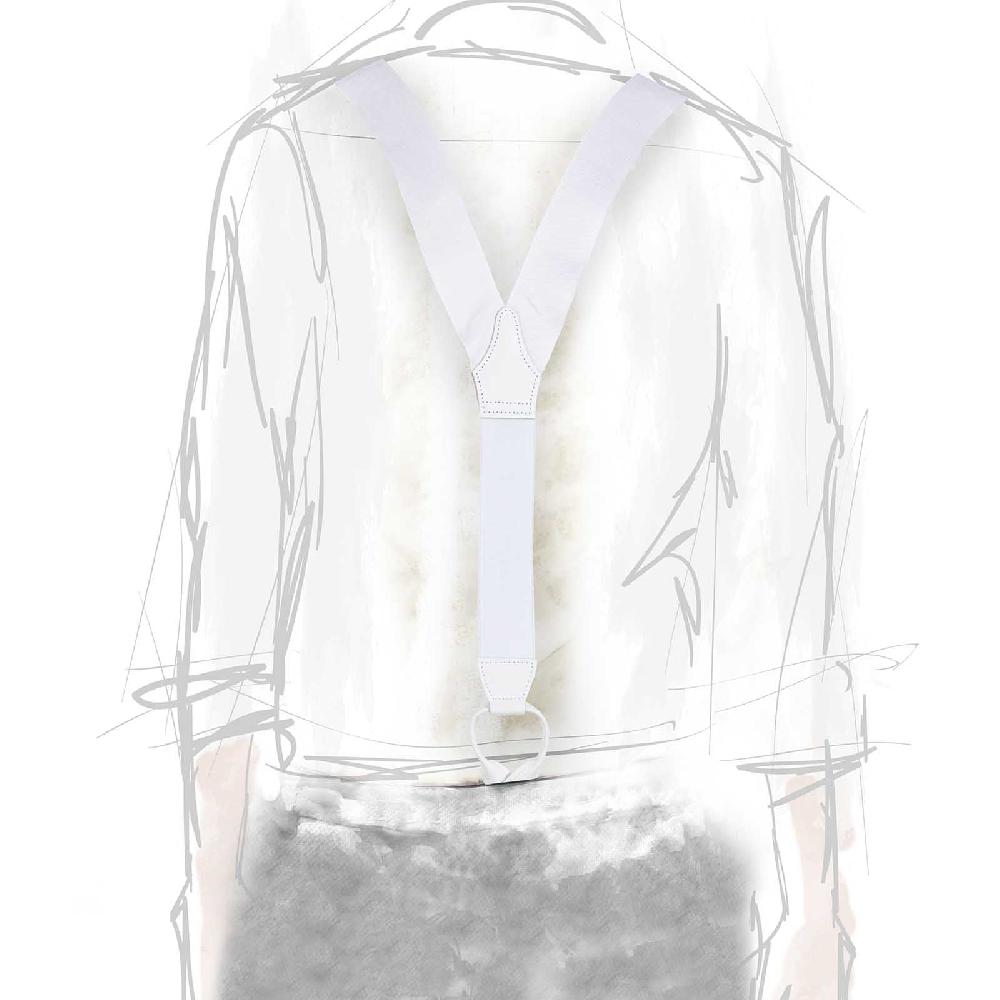 Rubinacci Bretelle Bianche