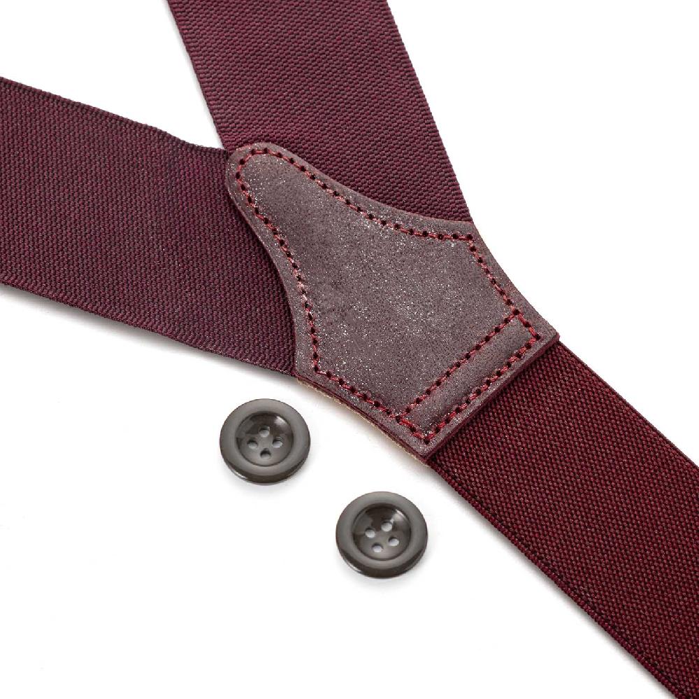 Rubinacci Bretelle Bordeaux