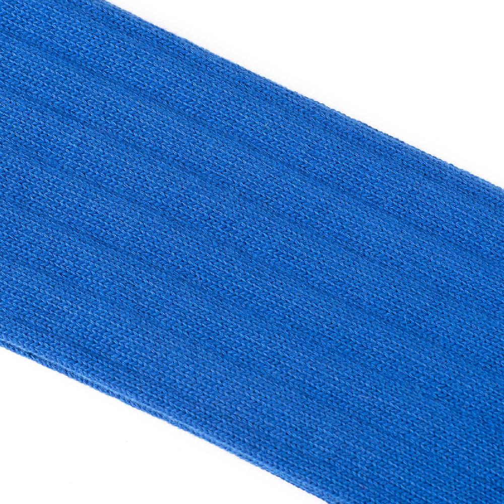 Rubinacci Calze In Cotone A Costa Larga Bluette