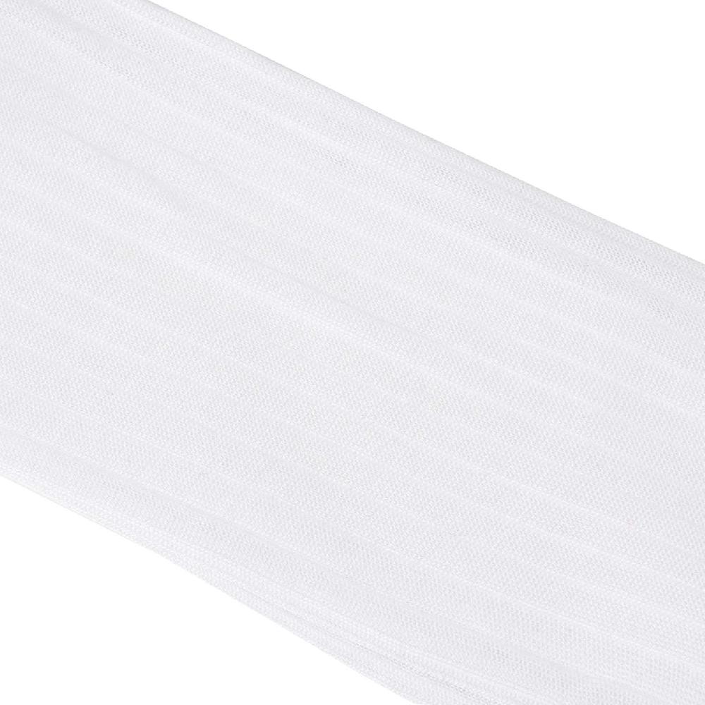 Rubinacci Calze In Filo Di Scozia A Costina Bianco