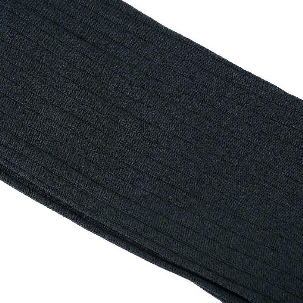 Rubinacci Calze In Lana A Costina Verde Bosco