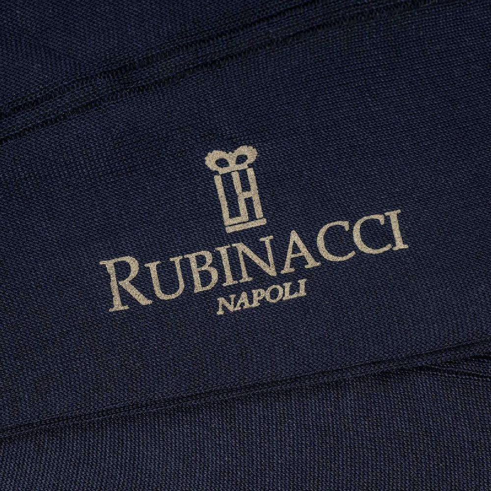 Rubinacci Calze In Seta Blu