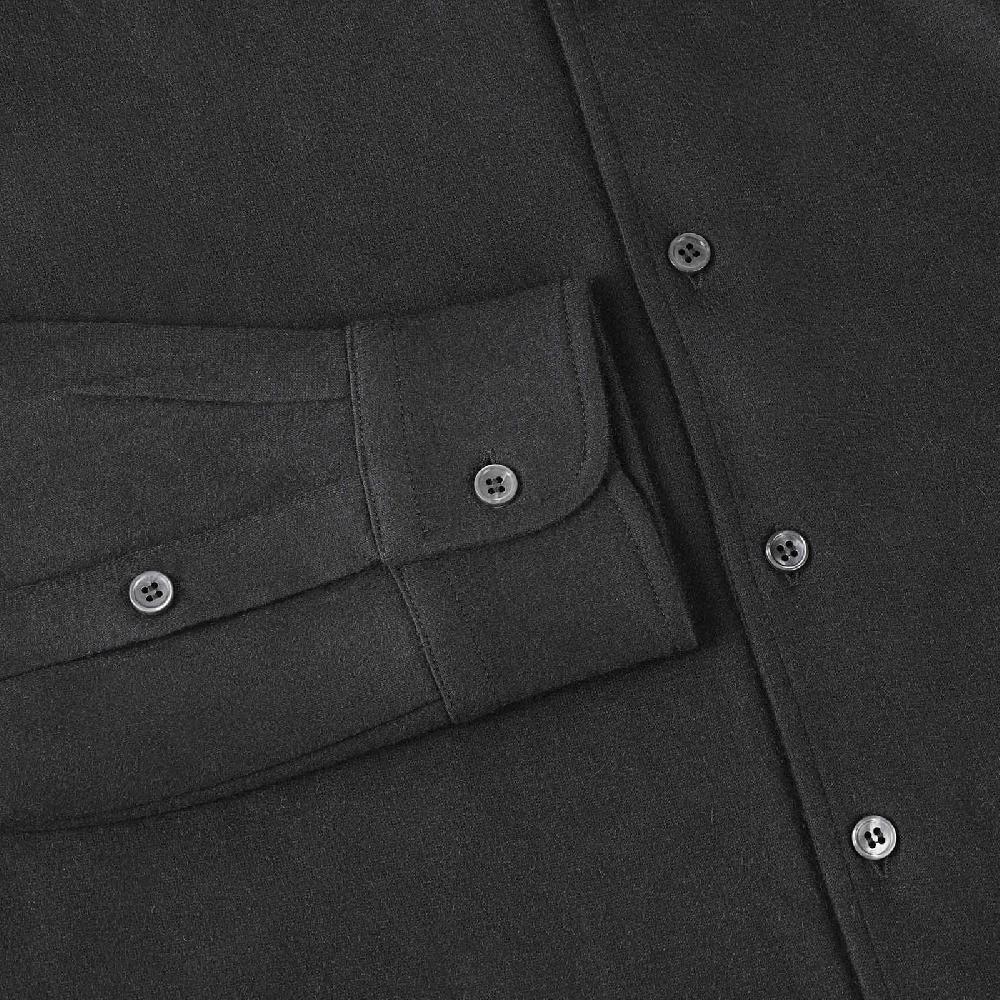 Rubinacci Camicia In Cashmere Grigio