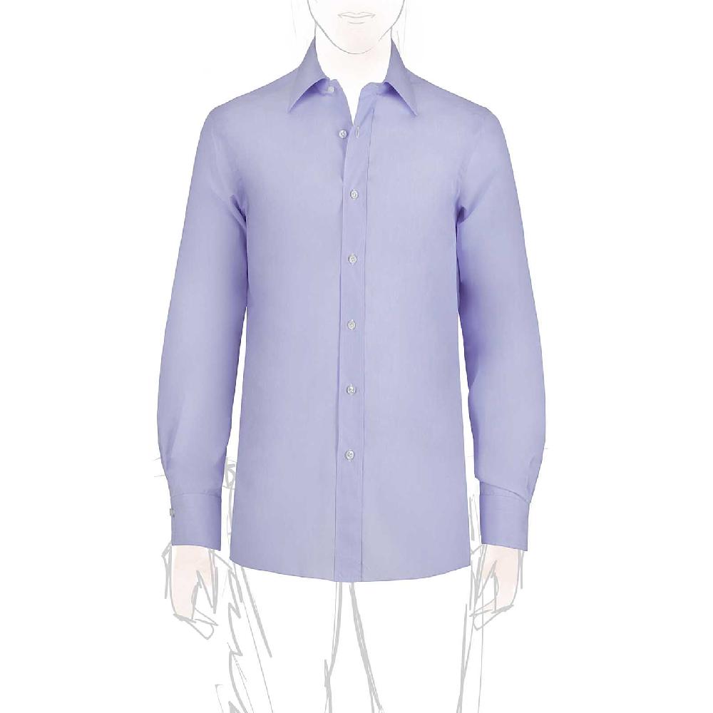 Rubinacci Camicia in cotone azzurra