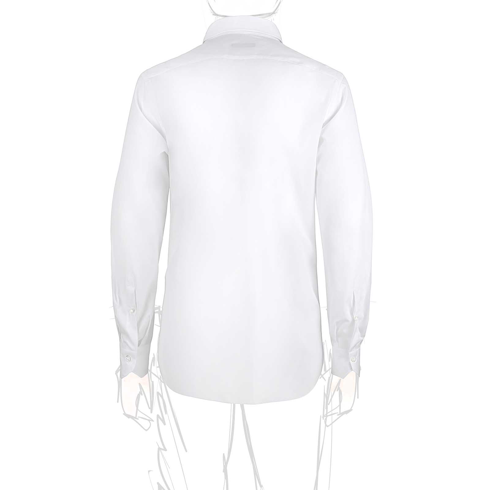 Rubinacci Camicia In Cotone Bianca