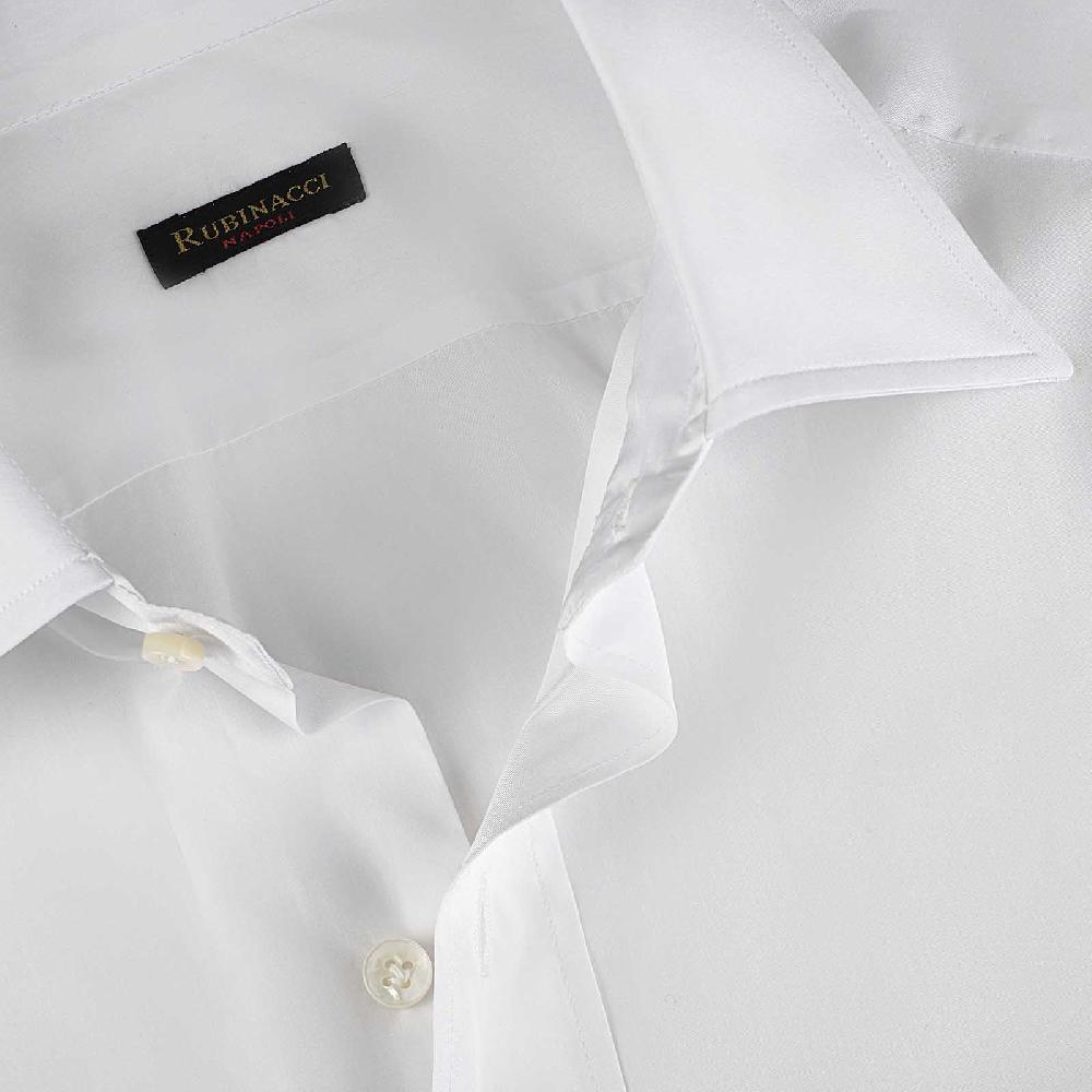 Rubinacci Camicia In Cotone Bianca