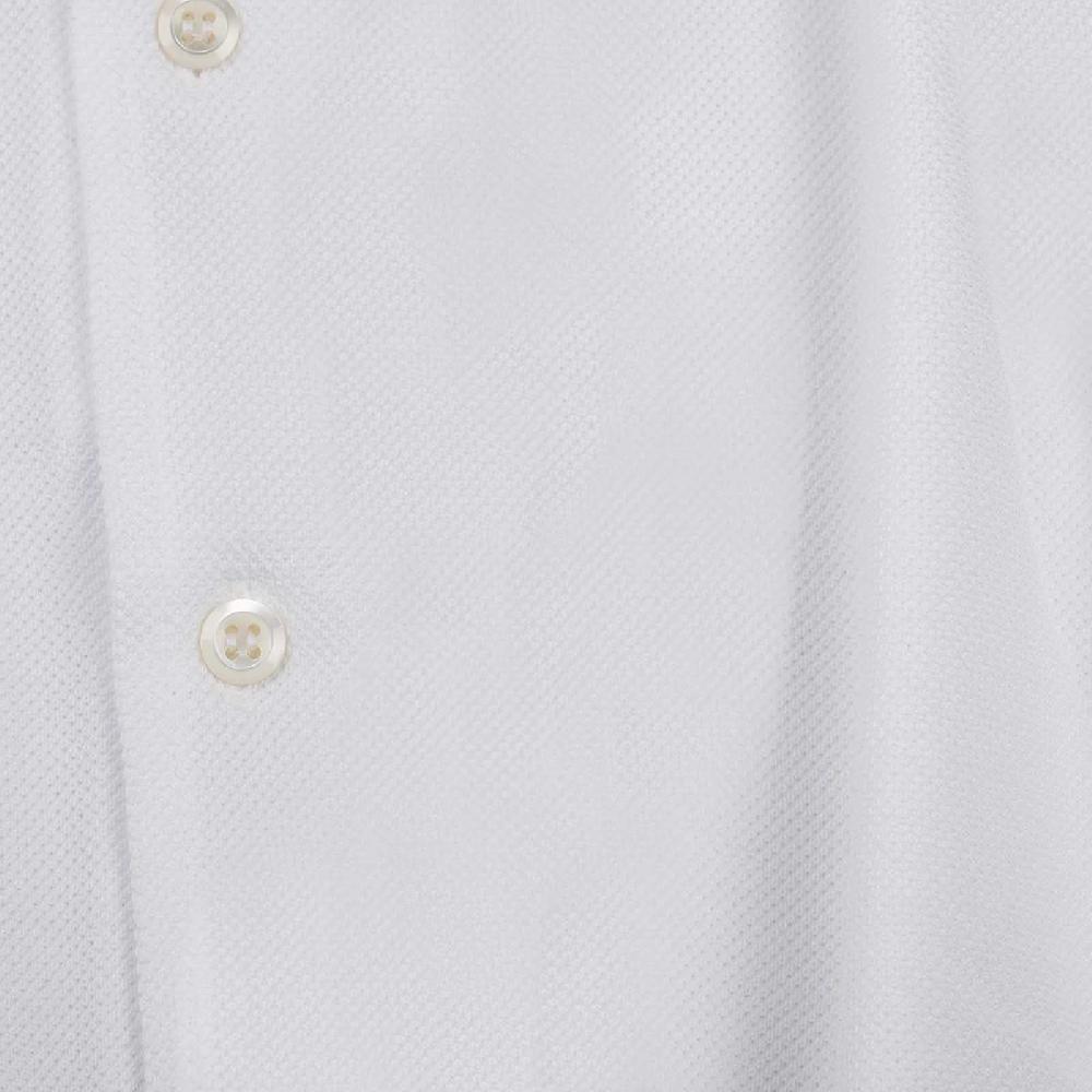 Rubinacci Camicia In Piquet Bianca