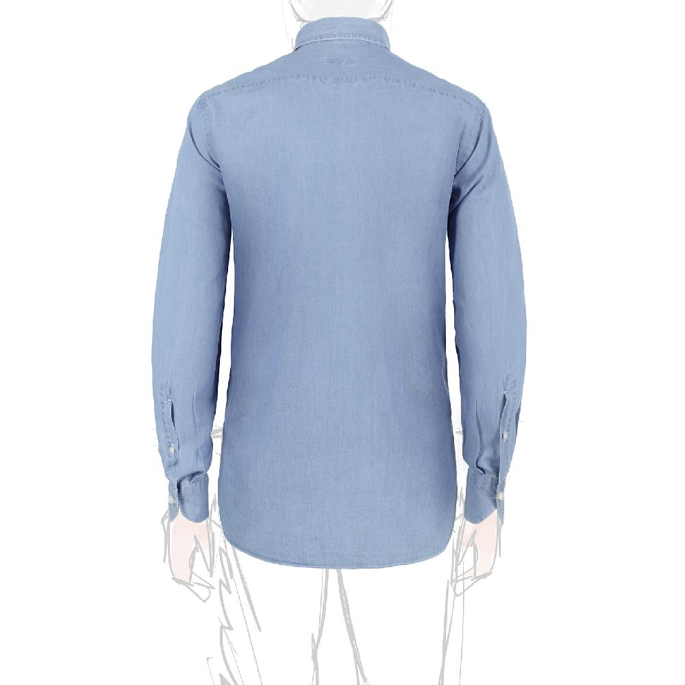 Rubinacci Camicia Jeans Chiaro