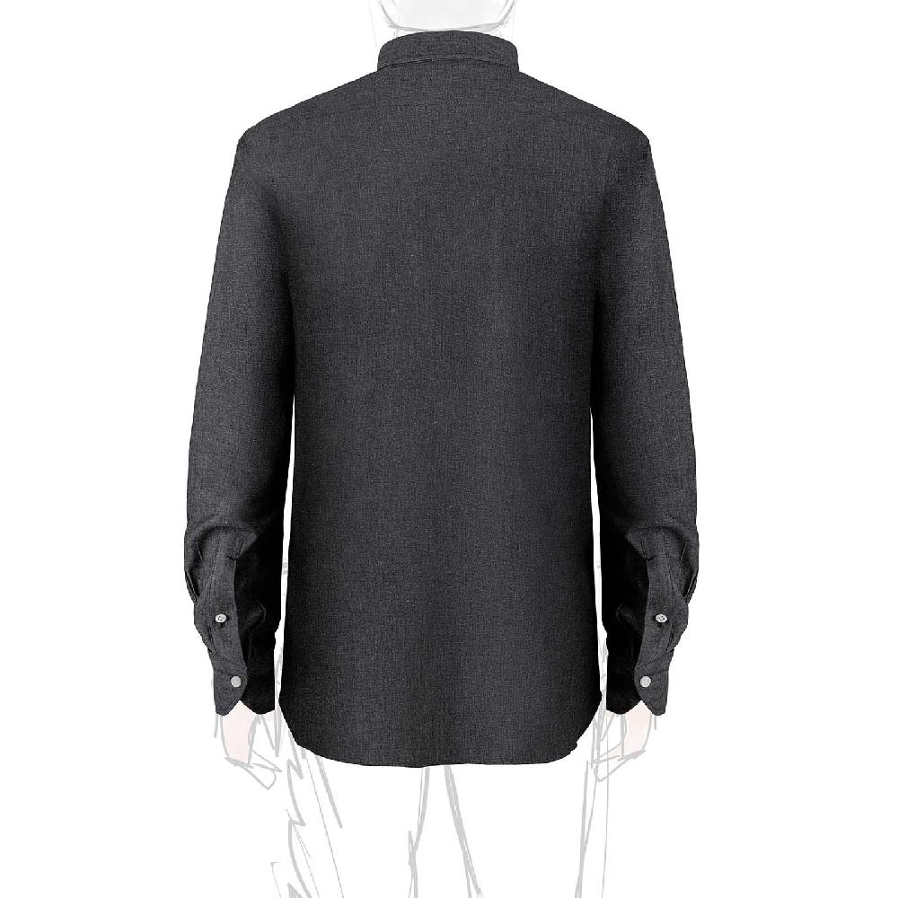 Rubinacci Camicia Jeans Grigio