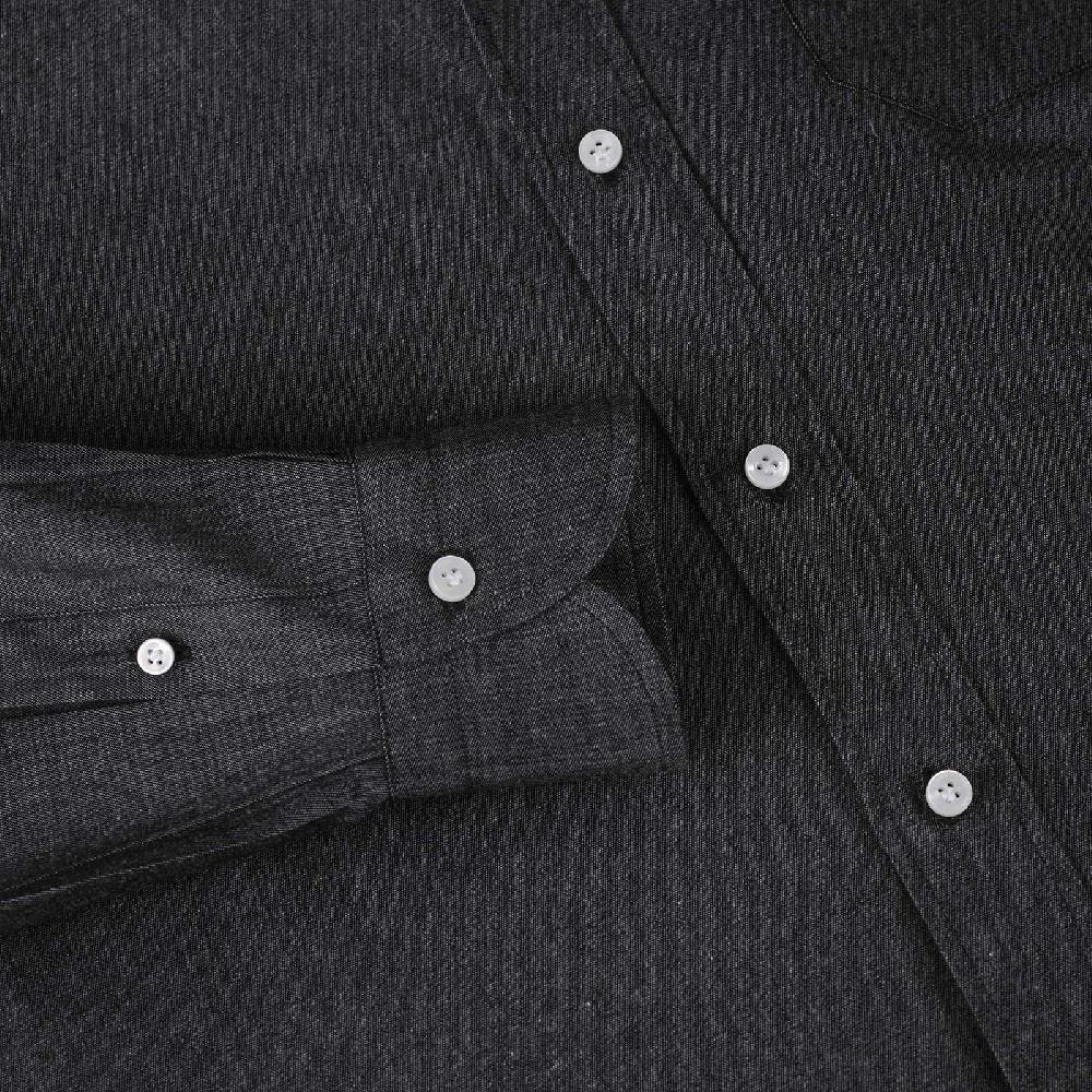 Rubinacci Camicia Jeans Grigio