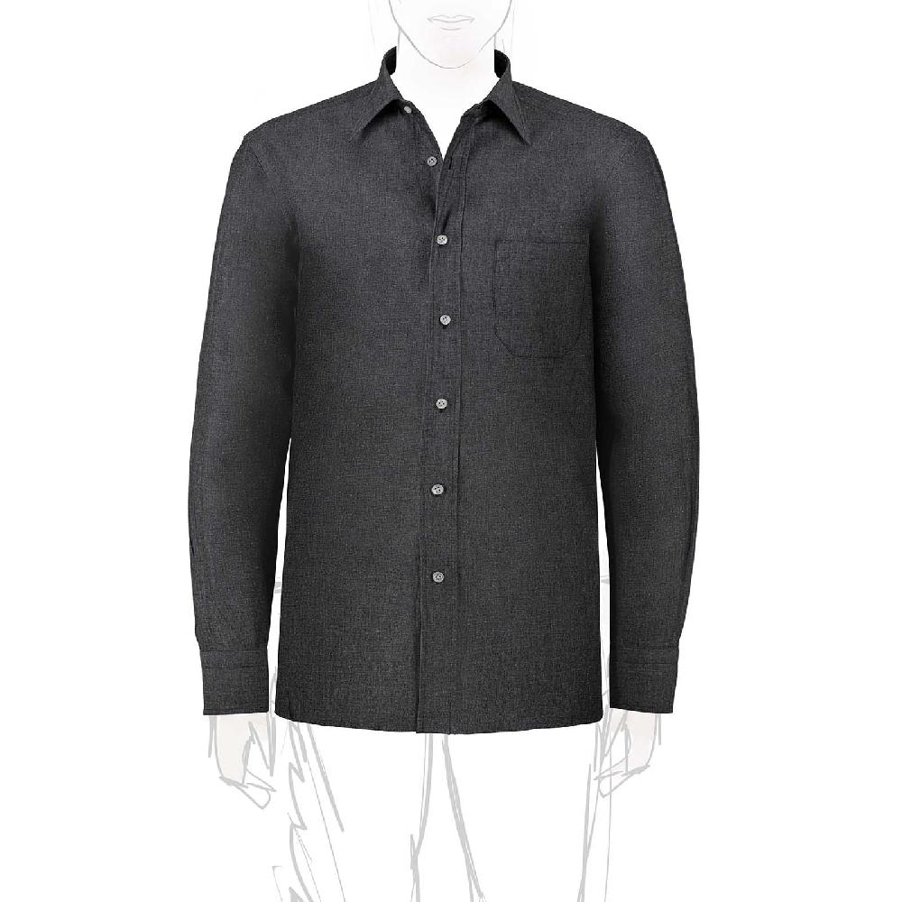 Rubinacci Camicia jeans grigio