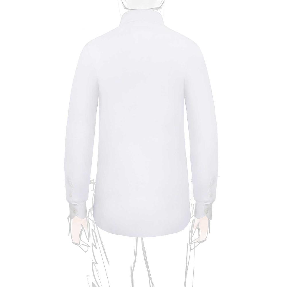 Rubinacci Camicia Lino Bianca