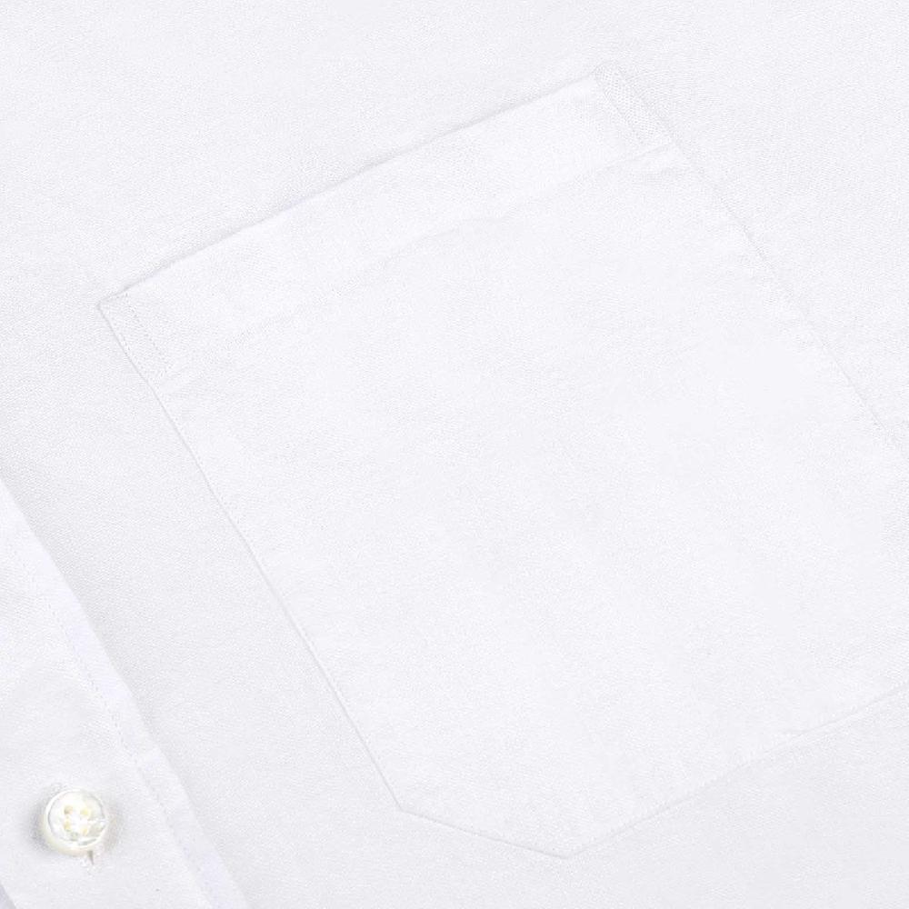Rubinacci Camicia Lino Bianca