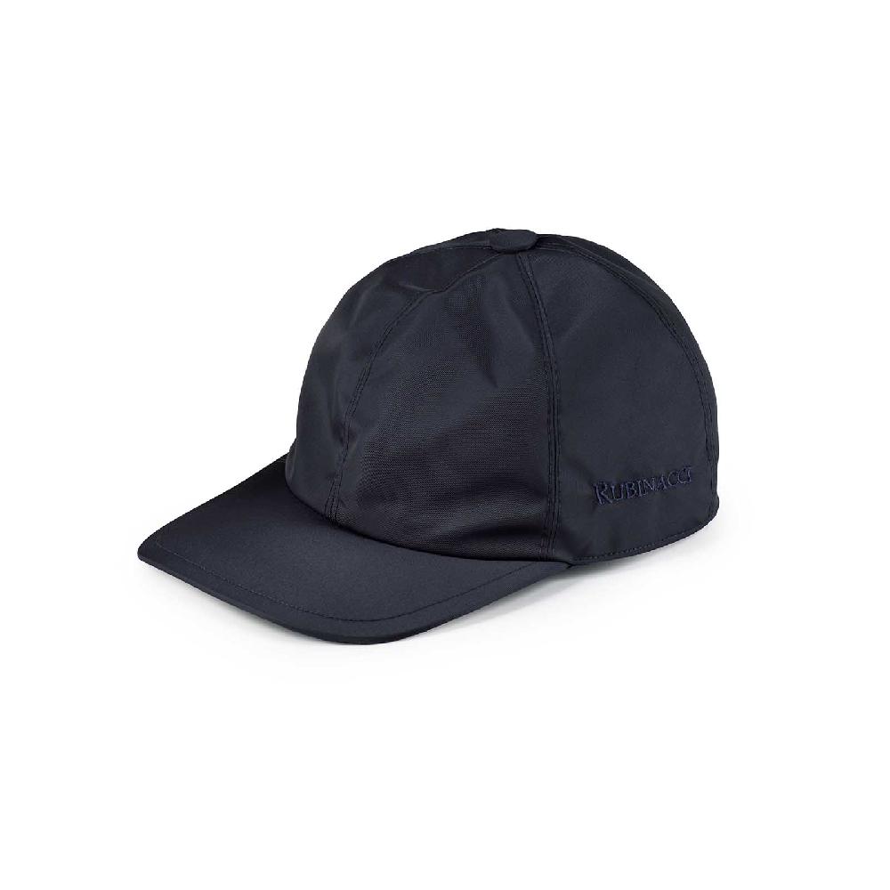 Rubinacci Cappello Baseball In Nylon Blu