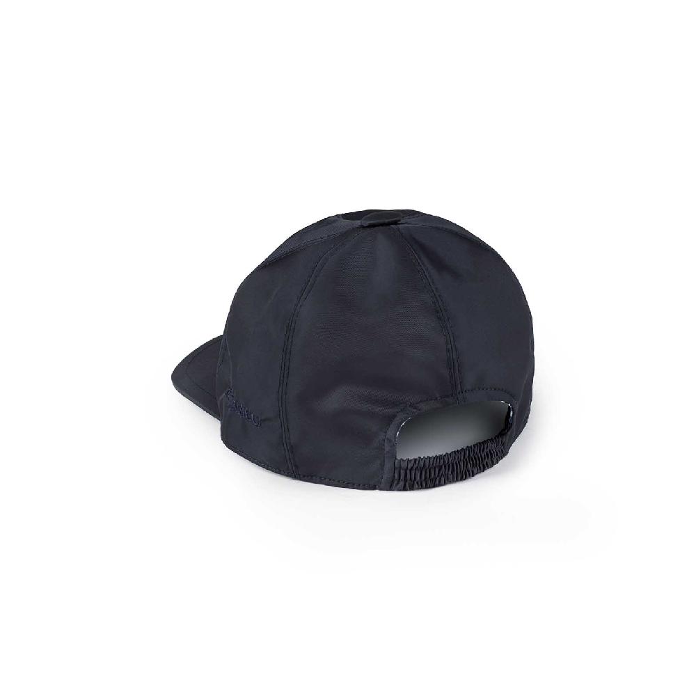 Rubinacci Cappello Baseball In Nylon Blu