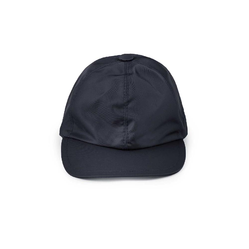 Rubinacci Cappello baseball in nylon blu