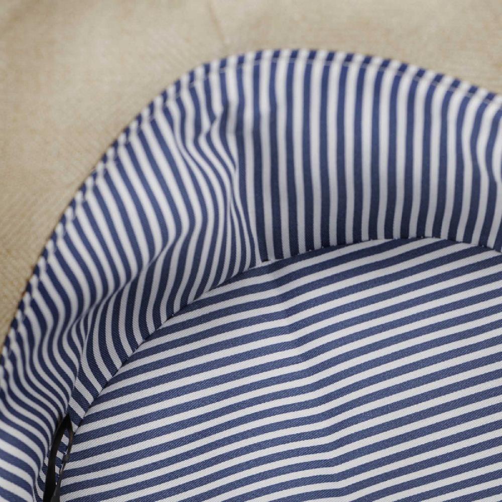 Rubinacci Cappello Cloche In Lino Beige