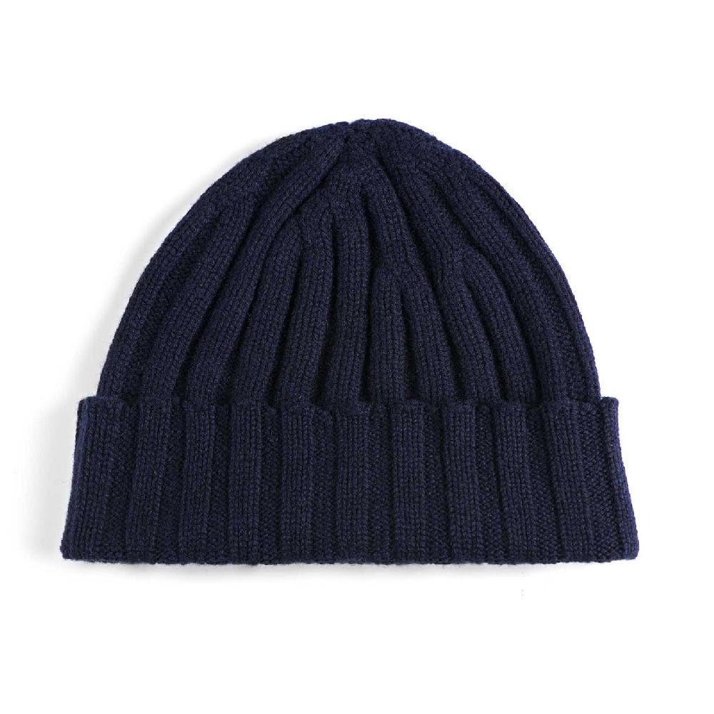 Rubinacci Cappello in cashmere blu