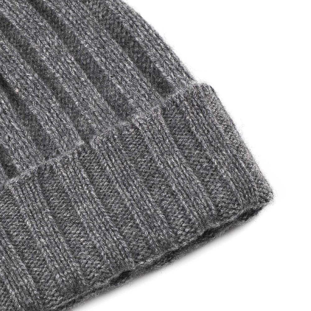 Rubinacci Cappello In Cashmere Grigio