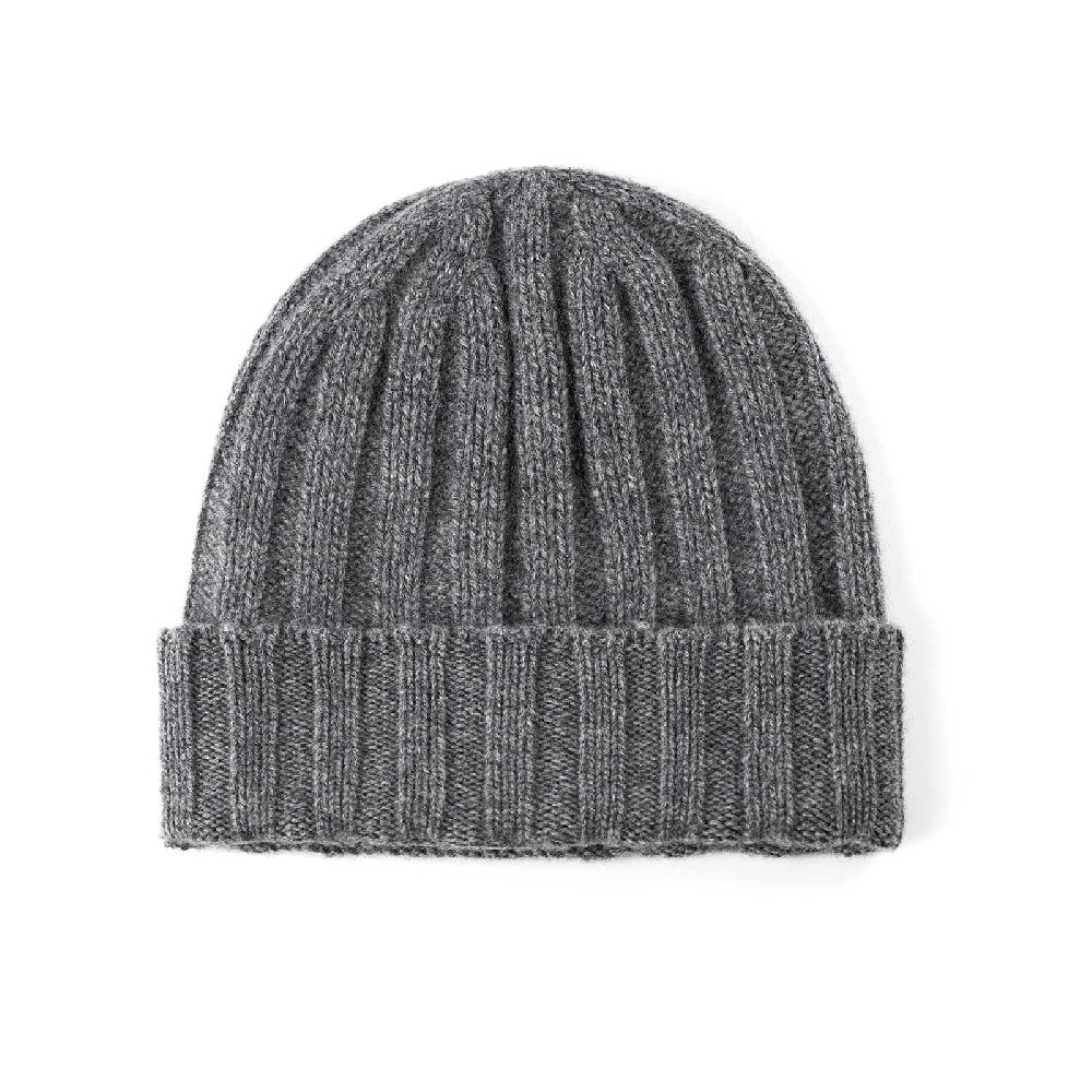 Rubinacci Cappello in cashmere grigio