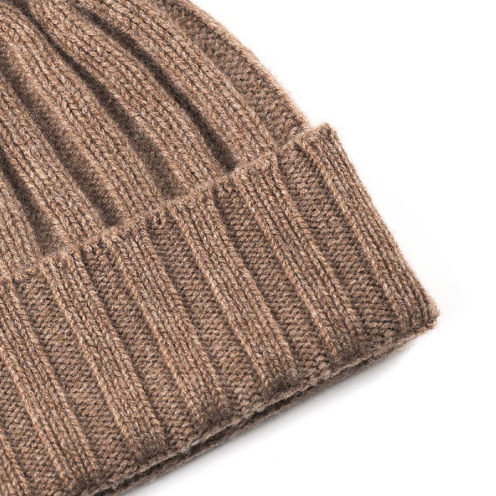 Rubinacci Cappello In Cashmere Nocciola